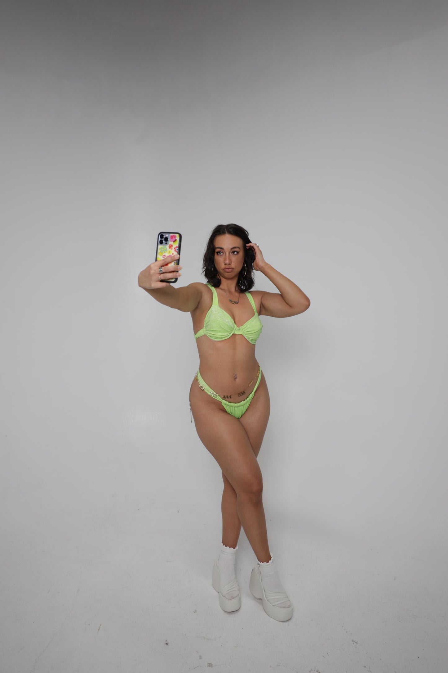 Gabrielle Scrunched Underwire Top